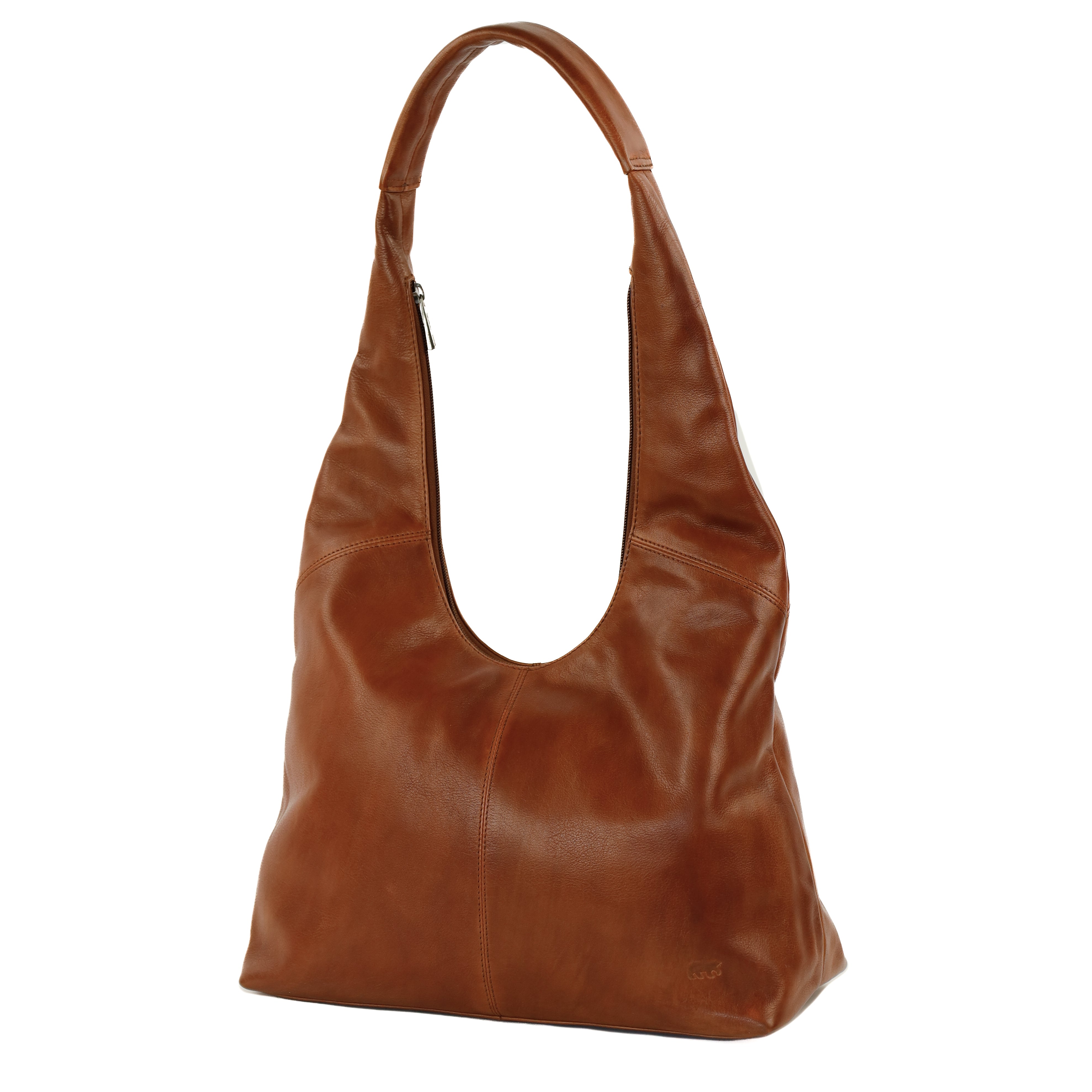 Shopper/Beuteltasche 'Pauline' Cognac
