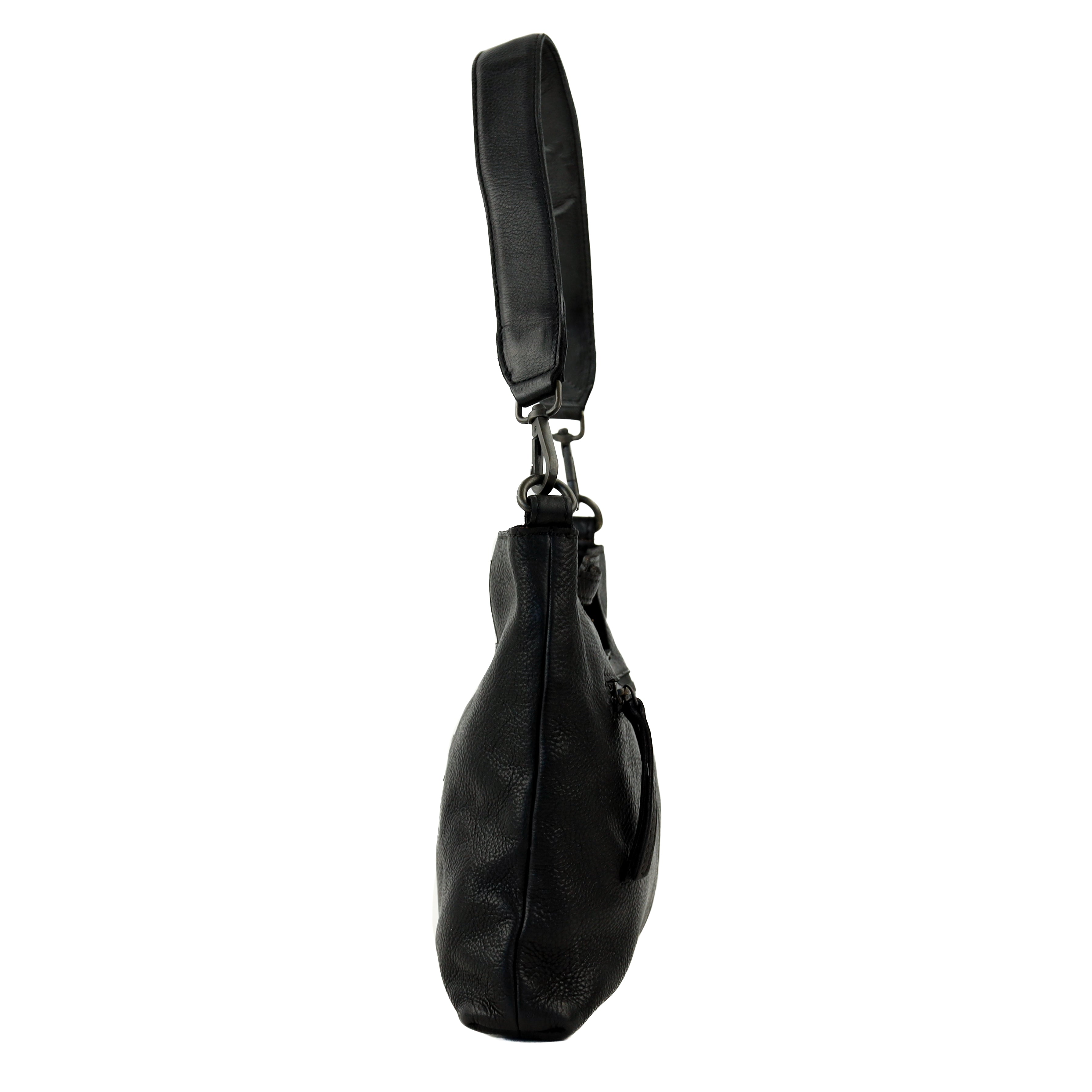 Clutch/Umhängetasche 'Feline' Schwarz