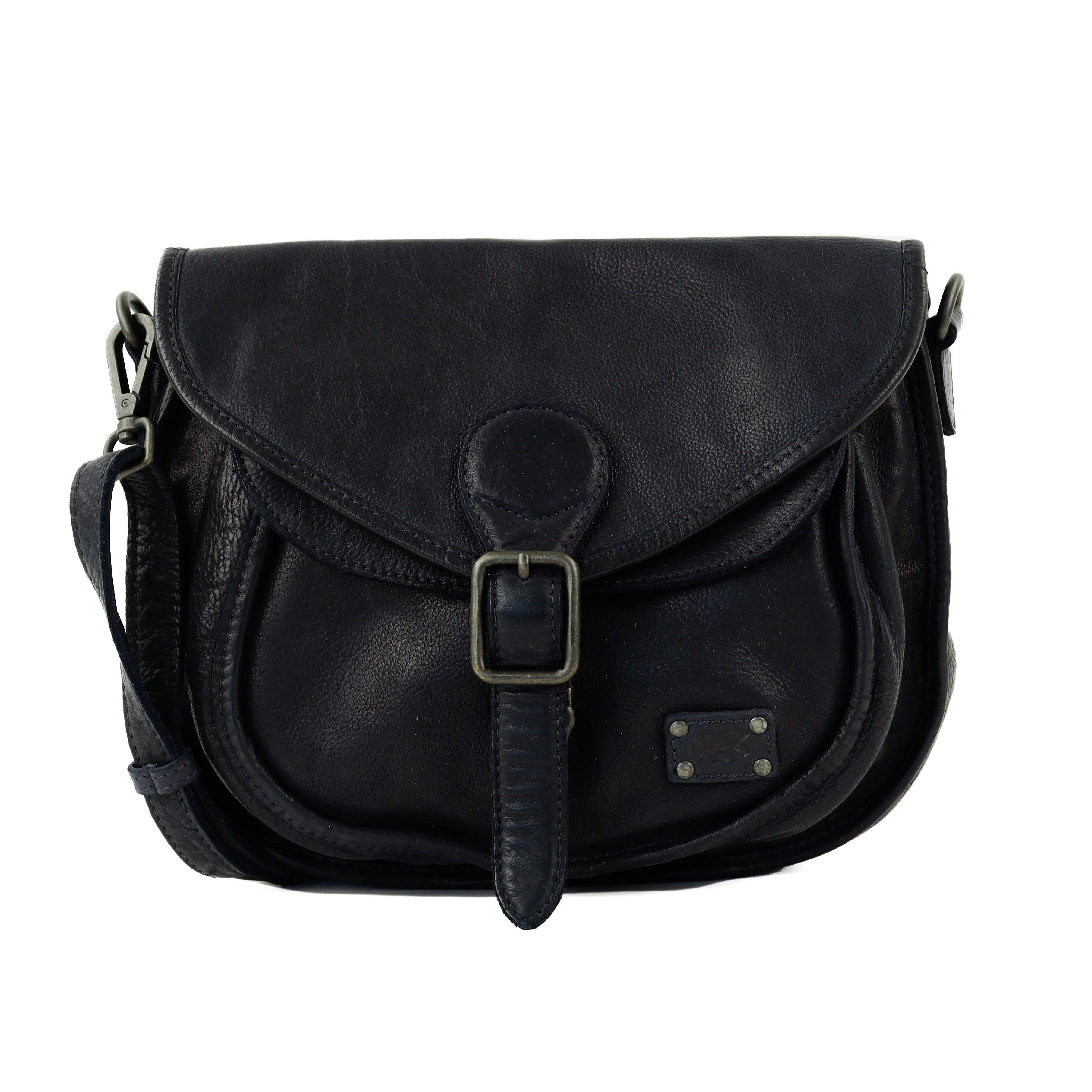 Umhängetasche mit Klappe 'Roxanne' Navy