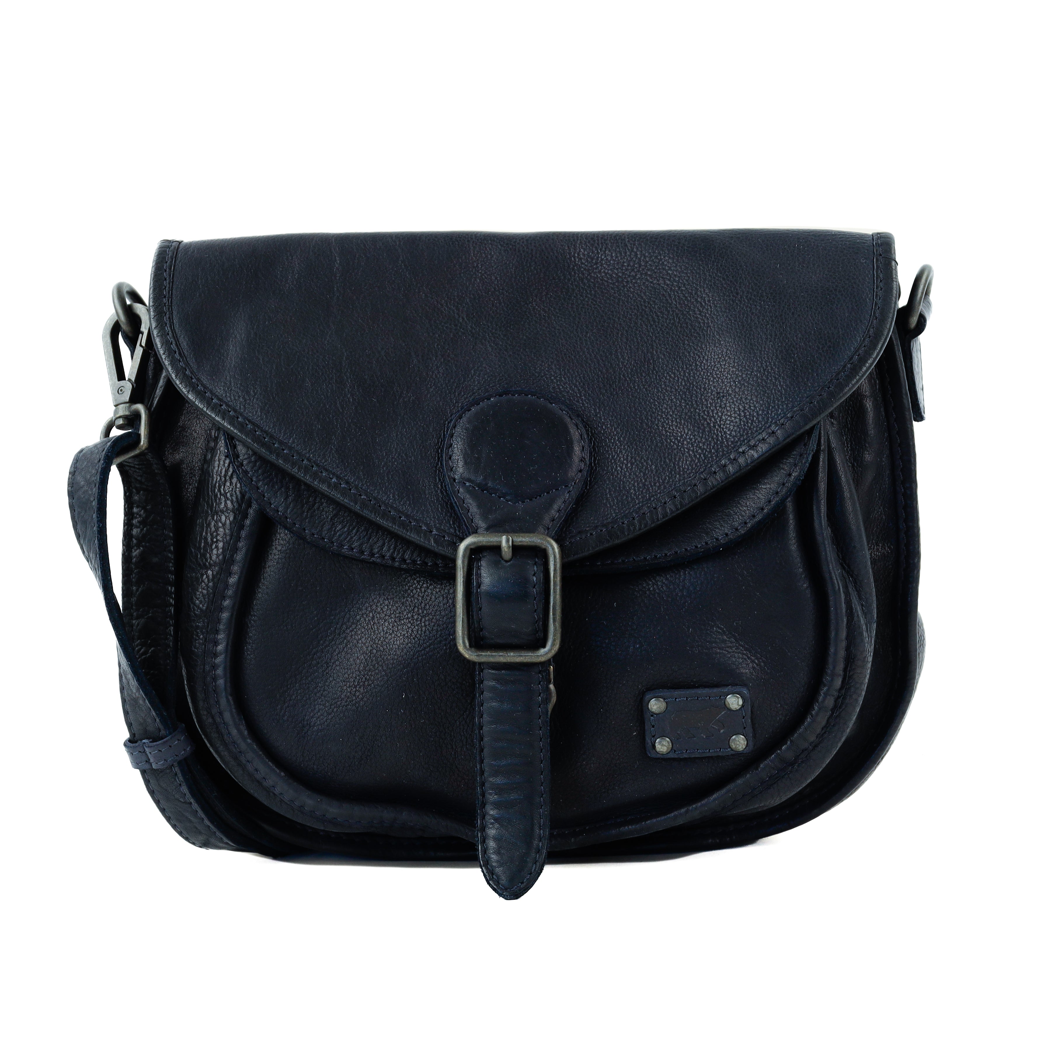 Umhängetasche mit Klappe 'Roxanne' Navy
