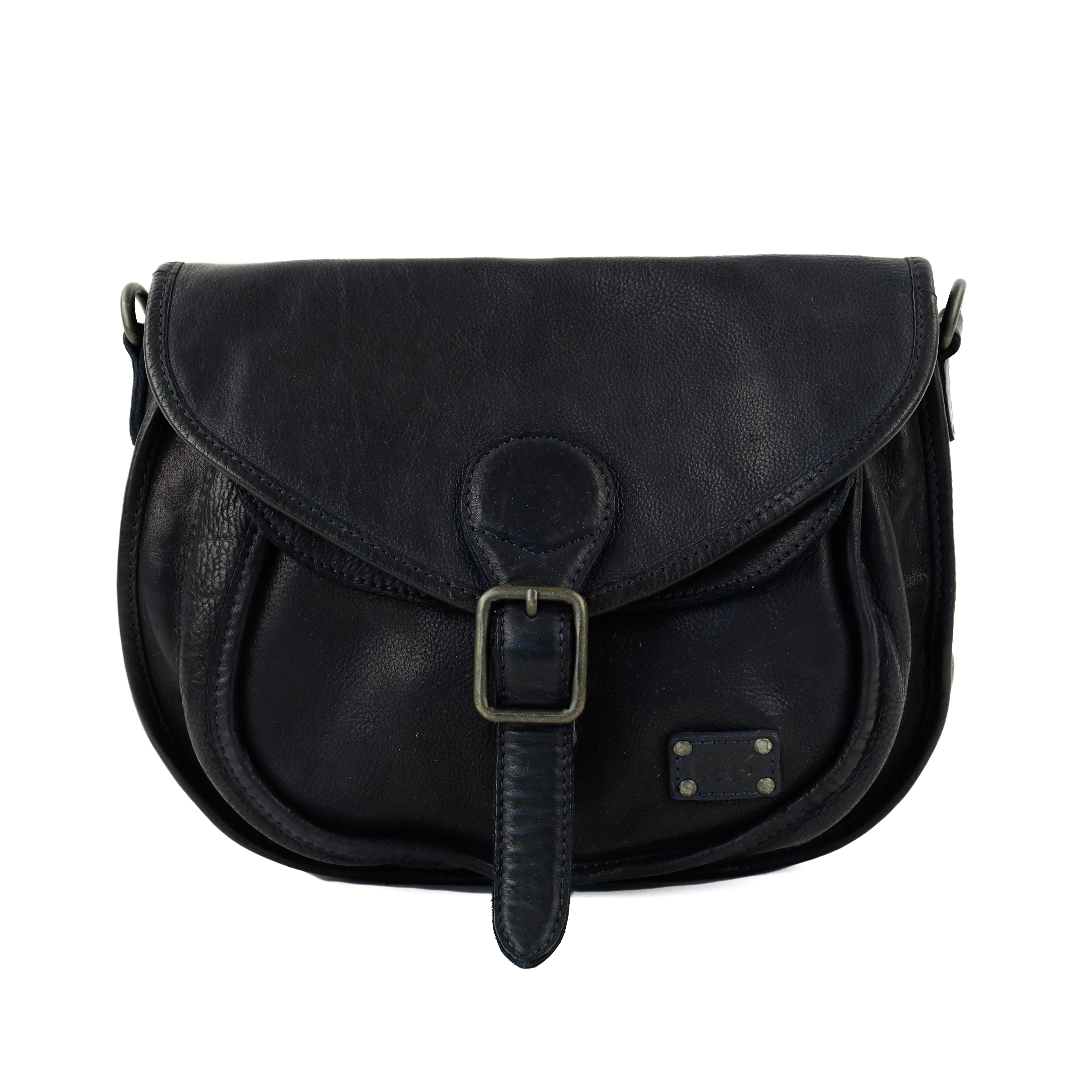 Umhängetasche mit Klappe 'Roxanne' Navy