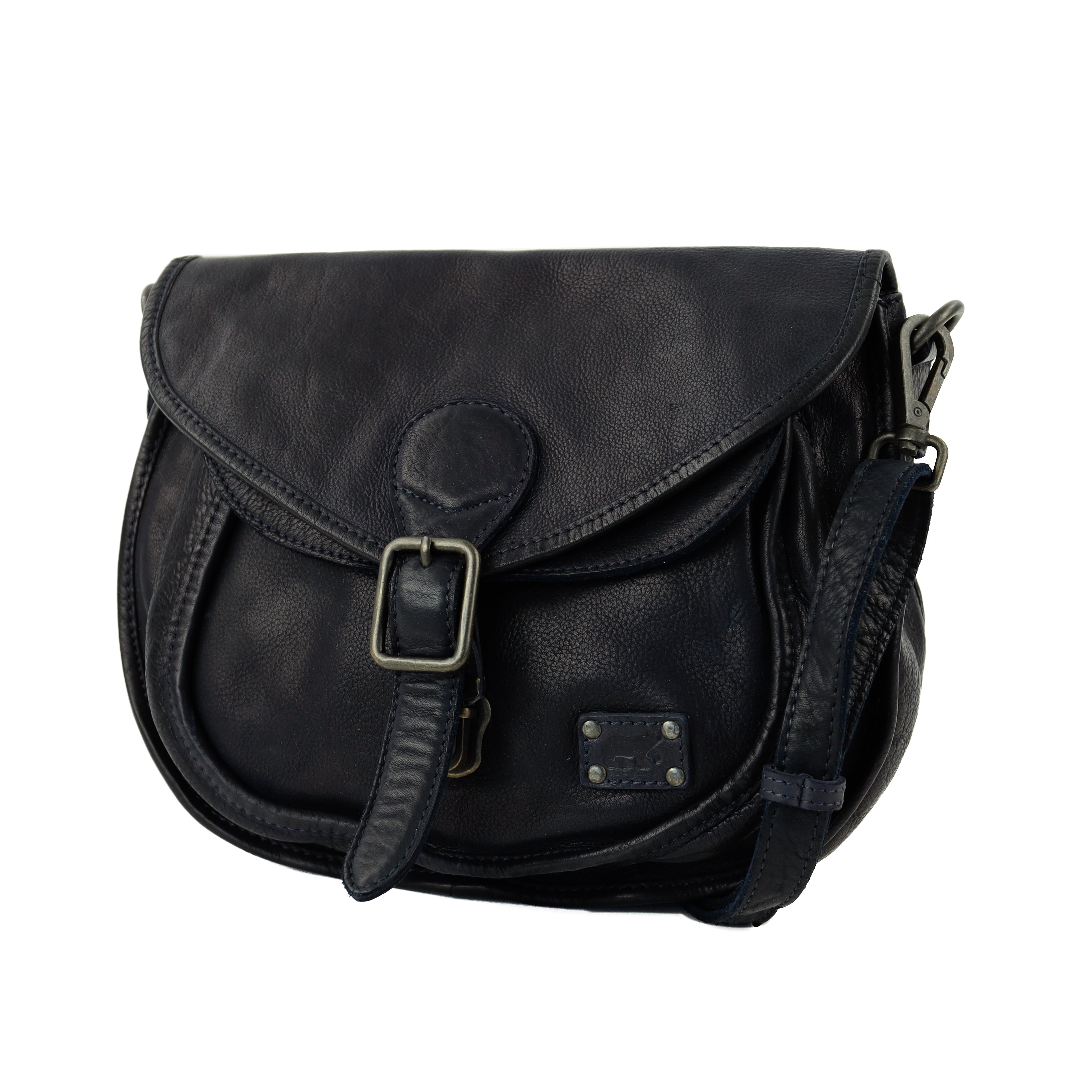 Umhängetasche mit Klappe 'Roxanne' Navy