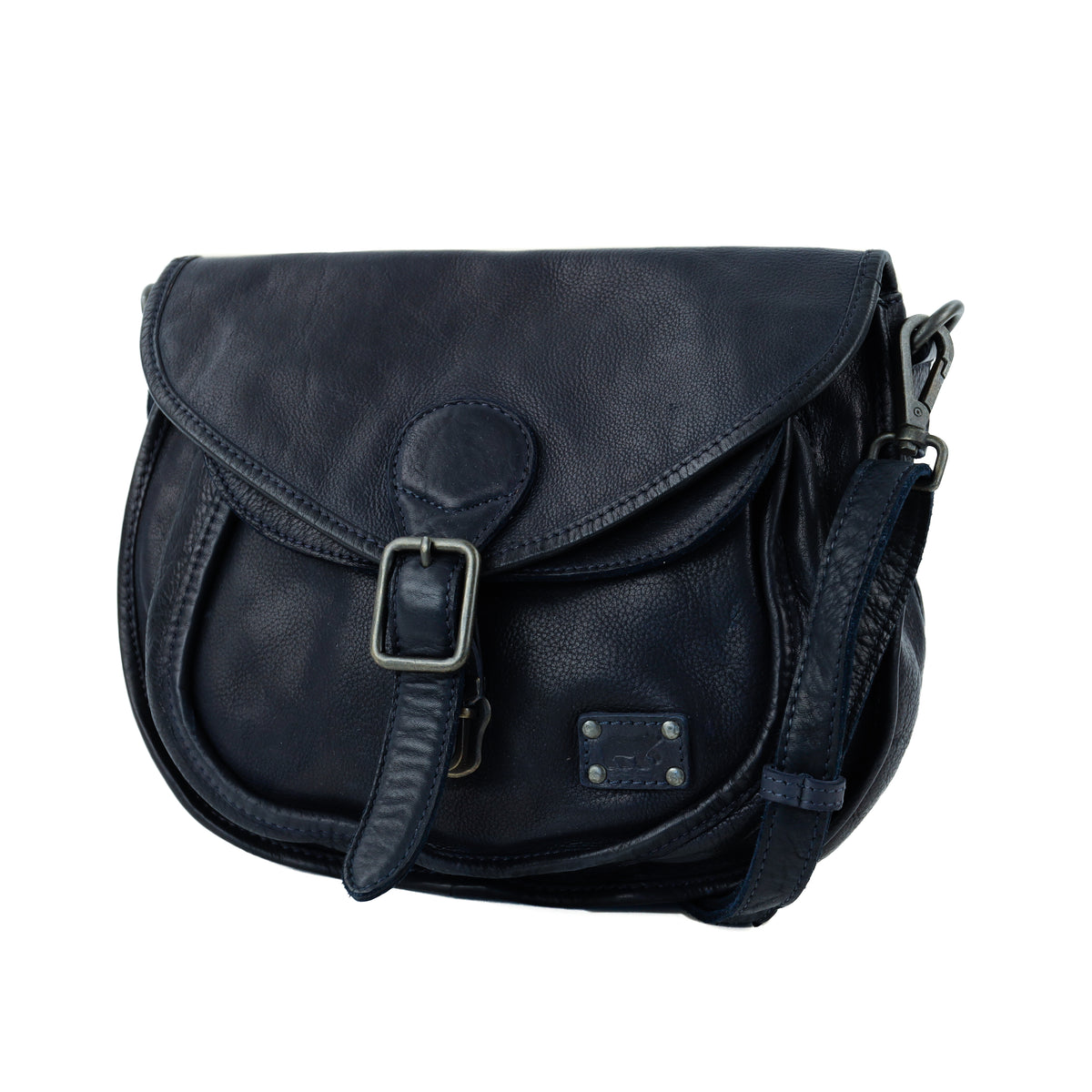 Umhängetasche mit Klappe 'Roxanne' Navy