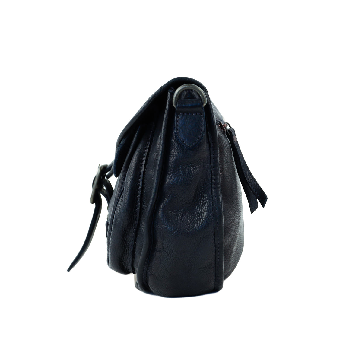 Umhängetasche mit Klappe 'Roxanne' Navy