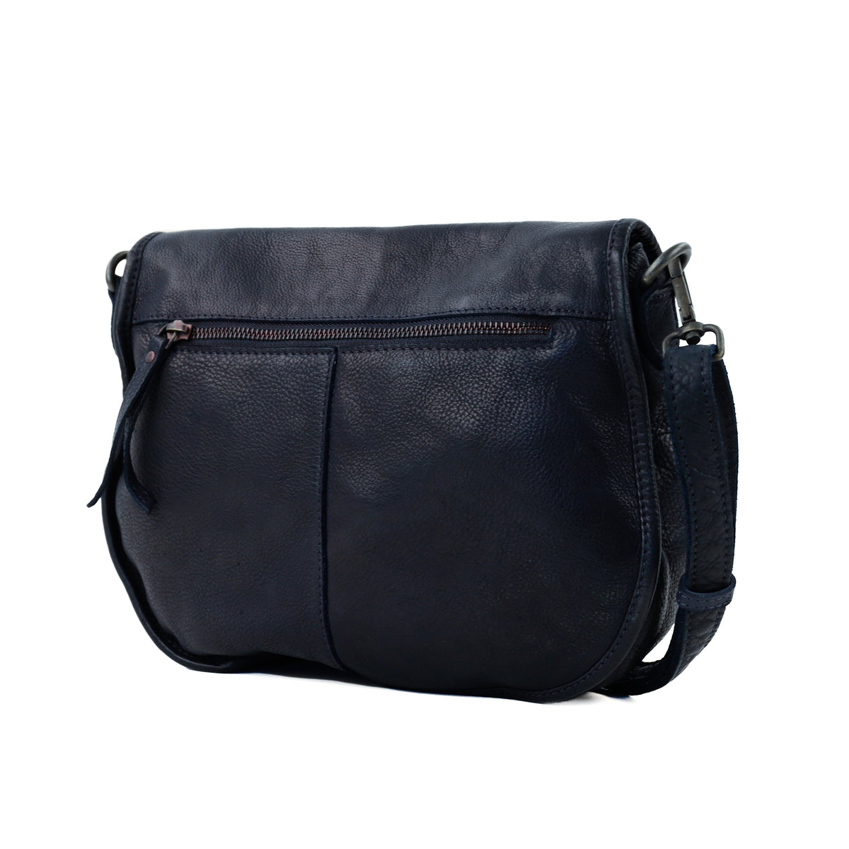 Umhängetasche mit Klappe 'Roxanne' Navy