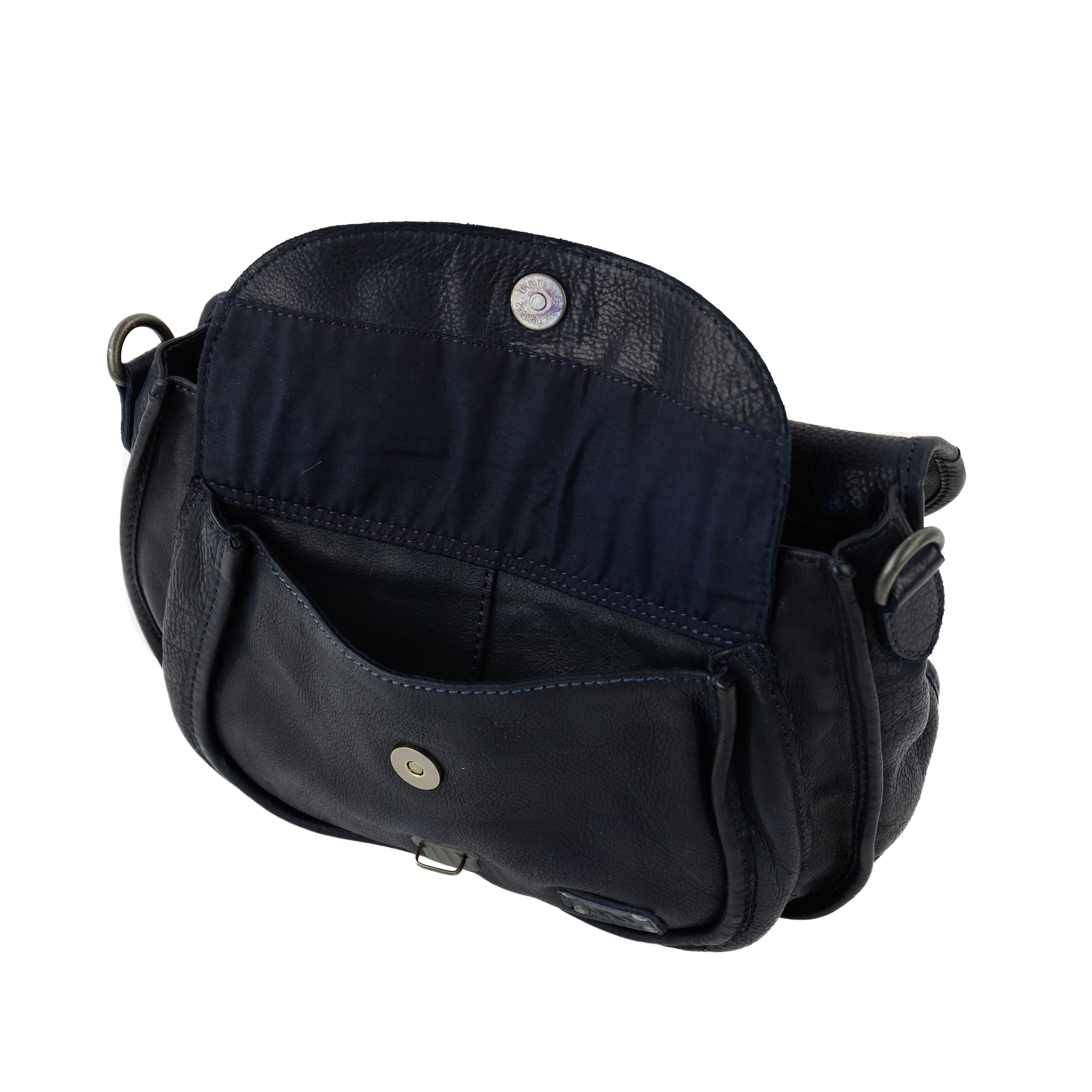 Umhängetasche mit Klappe 'Roxanne' Navy