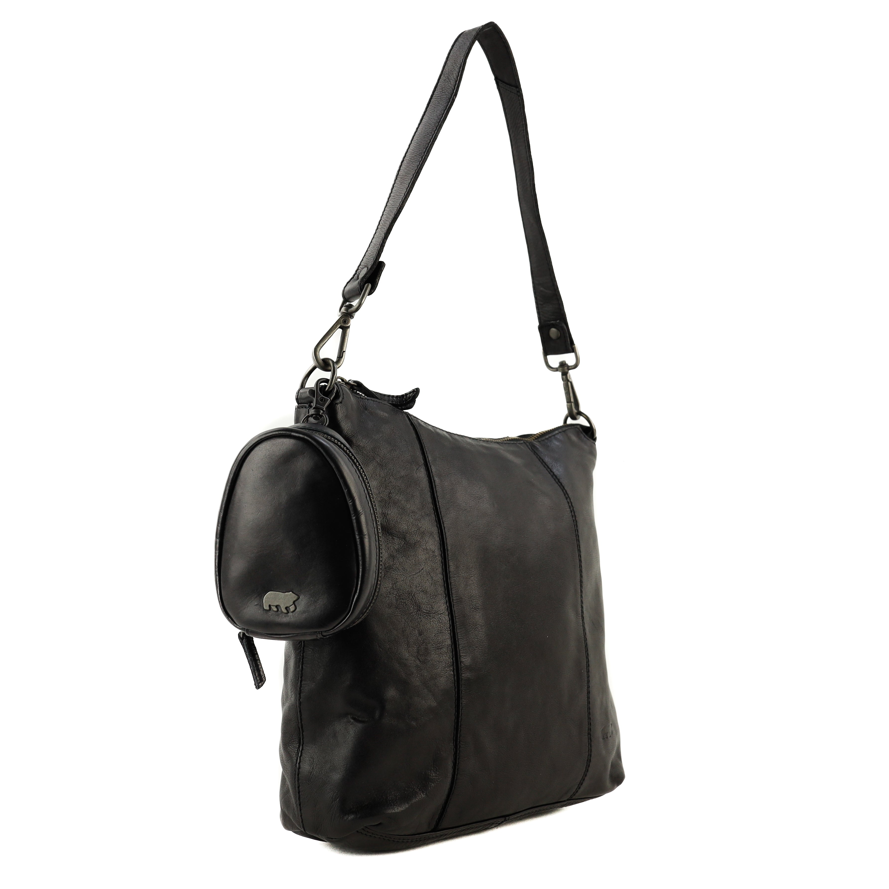 Bag Charm/Etui 'Fieke' Schwarz