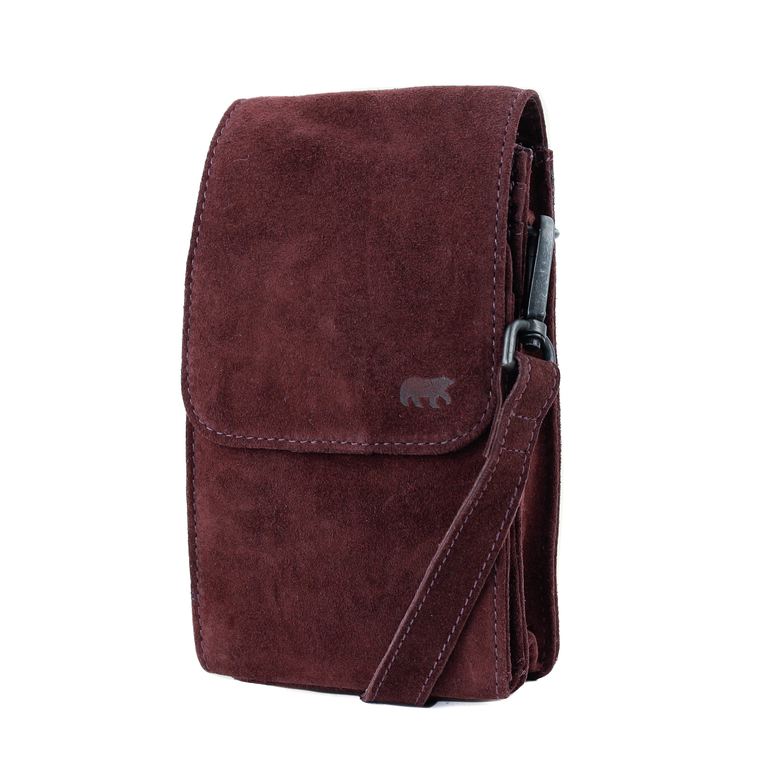 Velours Umhängetasche 'Robbie' 2.0 Bordeaux