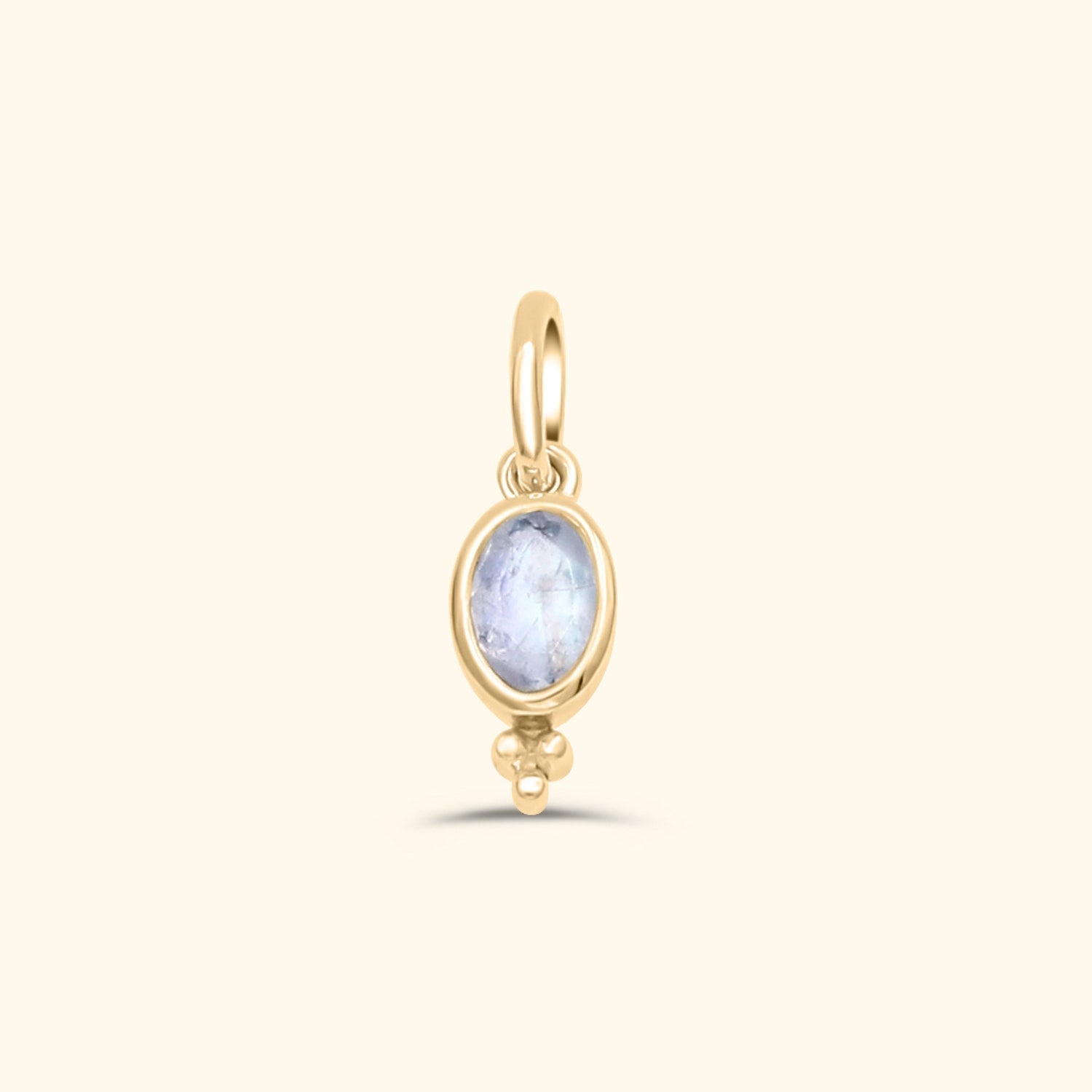 Birthstone Ketting | Gold plated brass
