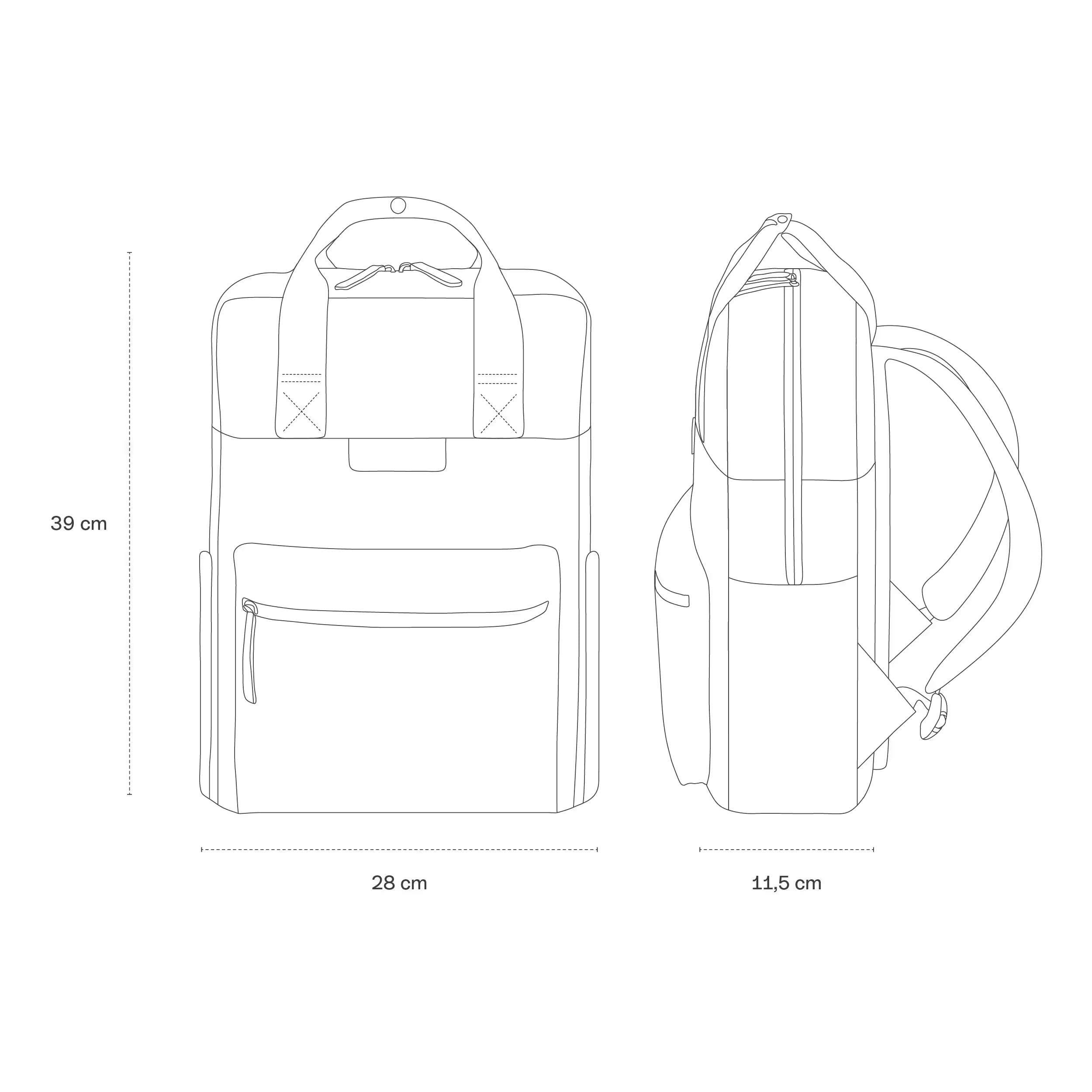 Bergen Pro - Laptop-Rucksack 15.6 Zoll