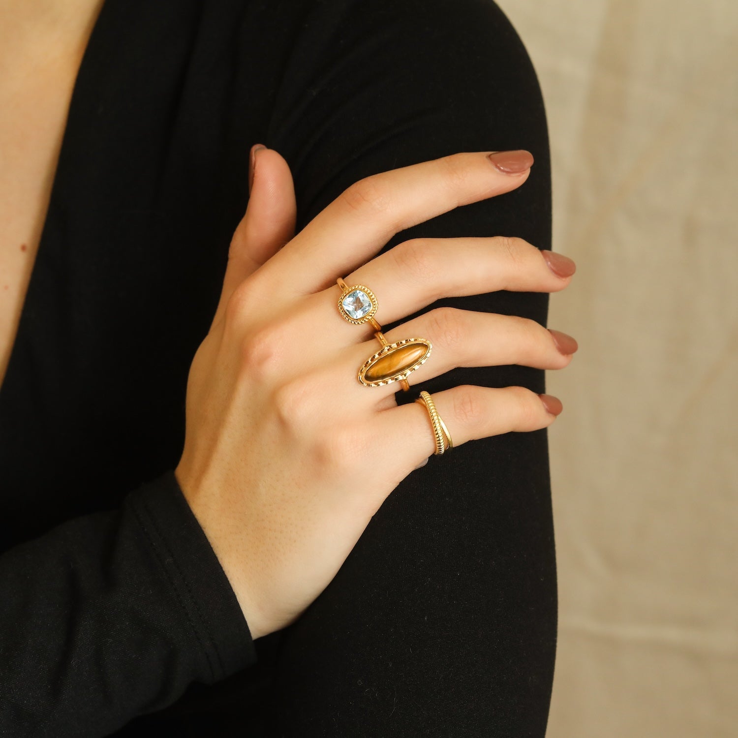 Vic Tijgeroog ring