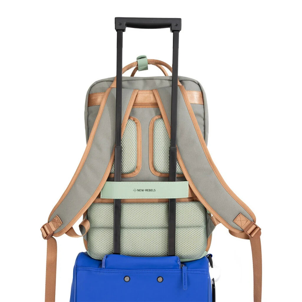 Ferron - Wasserabweisender Rucksack 'Milwaukee' 20L Sage Green