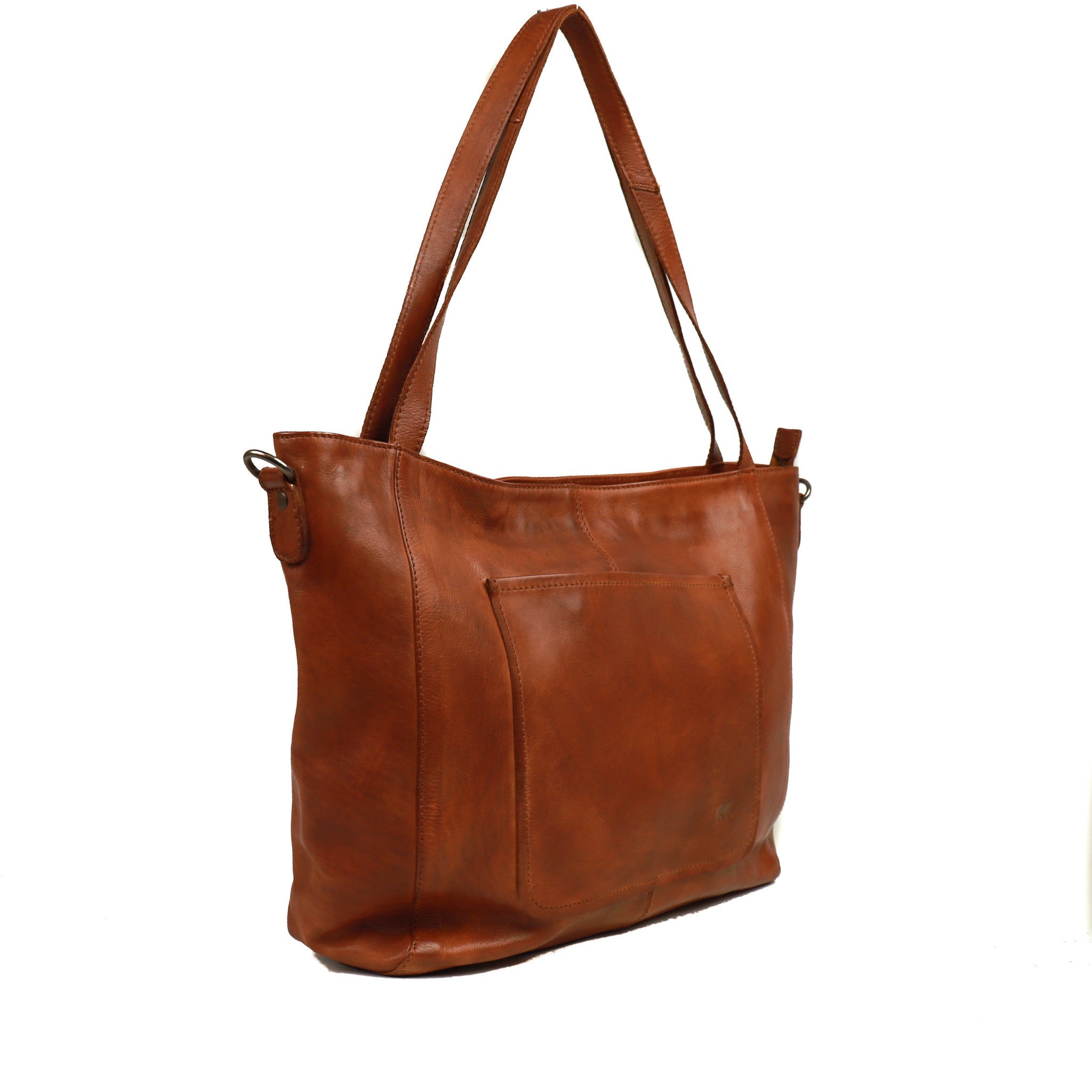 Shopper 'Alma' M cognac - CL 42171