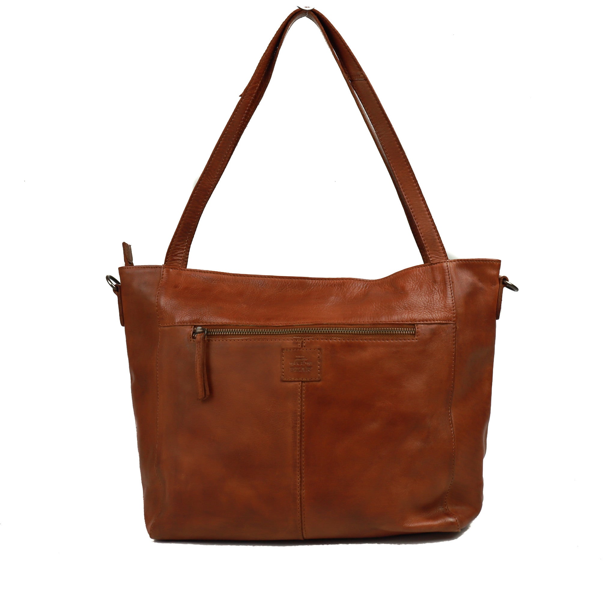 Shopper 'Alma' M cognac - CL 42171