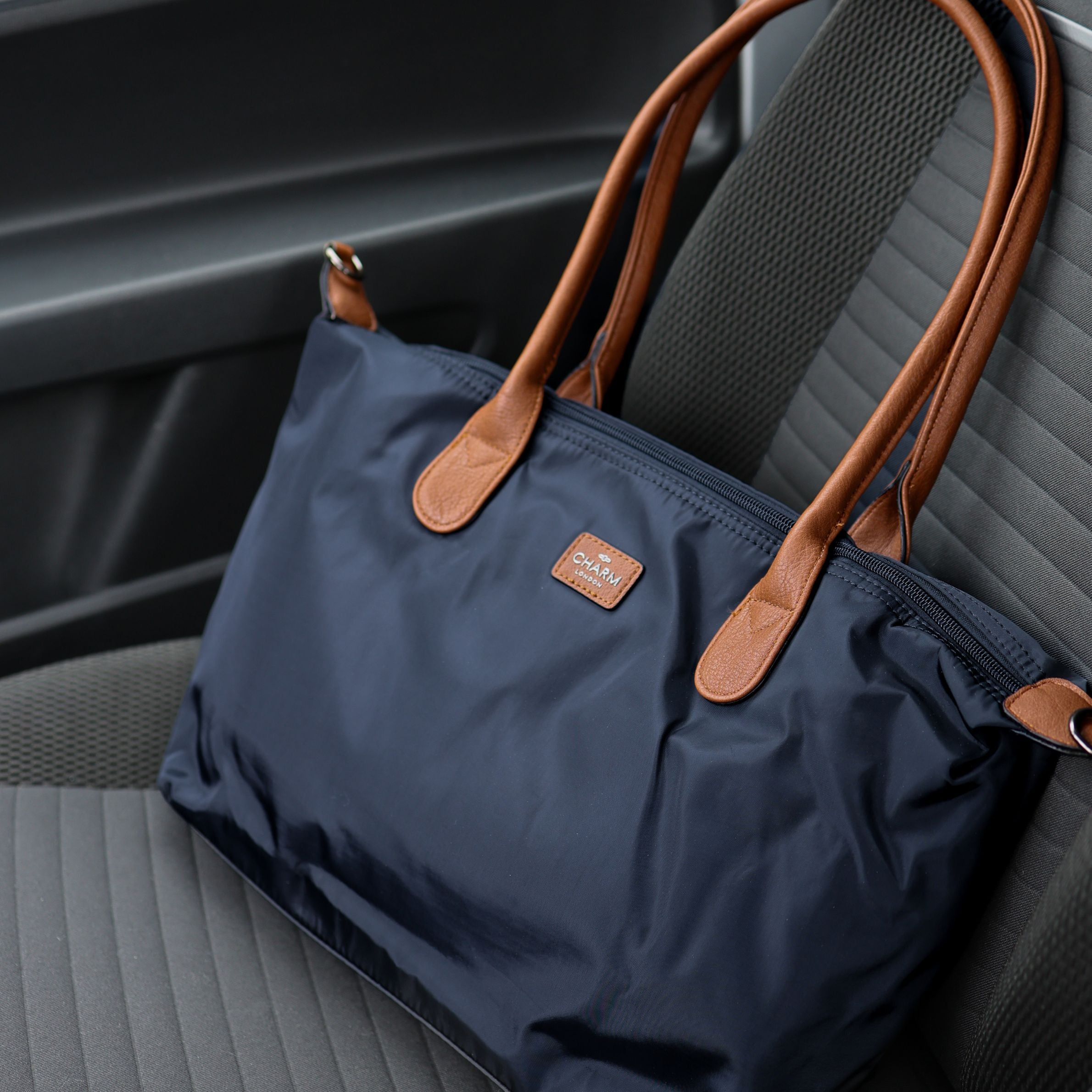 Buckingham Shopper Blau