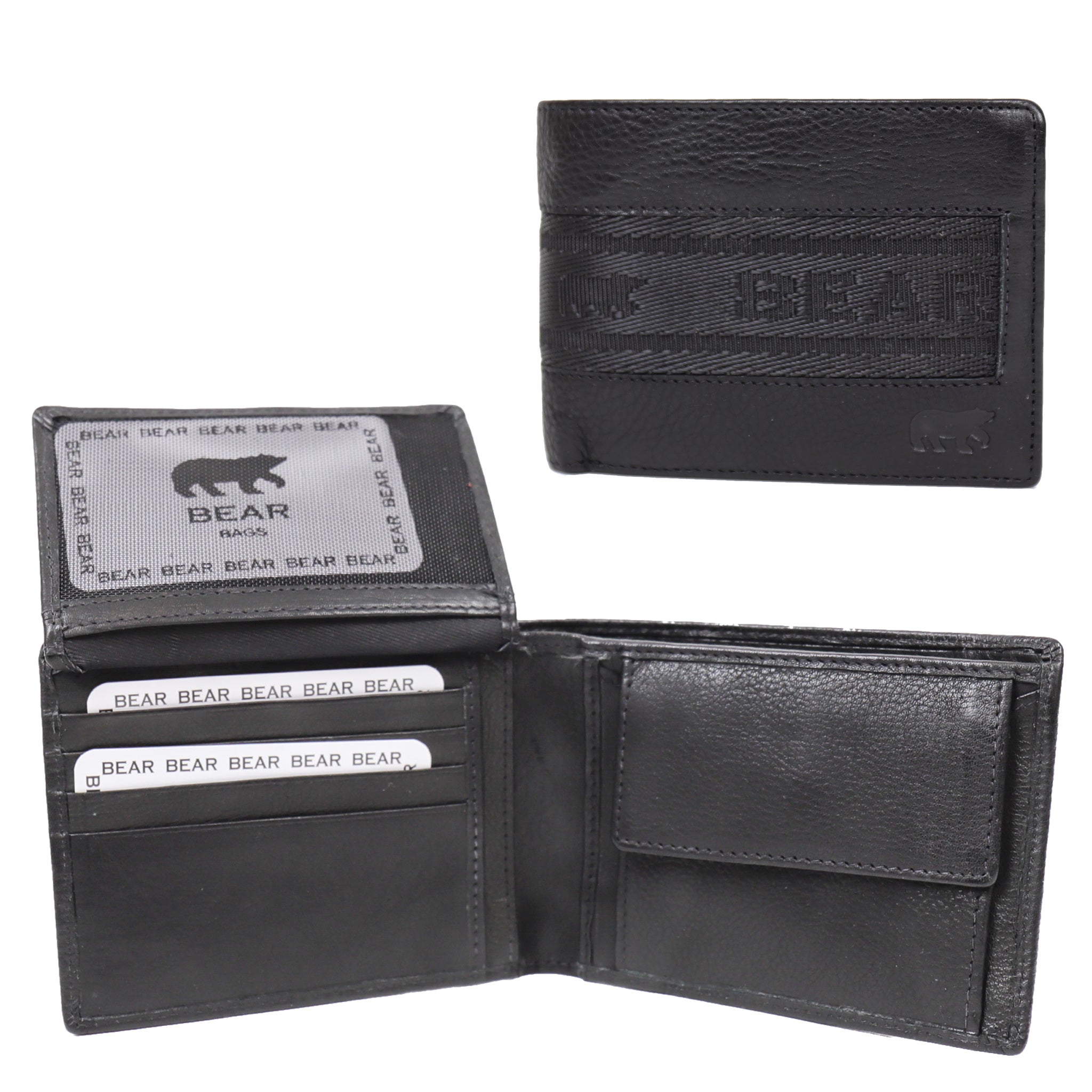 Brieftasche 'Hardy' schwarz - CP 5078