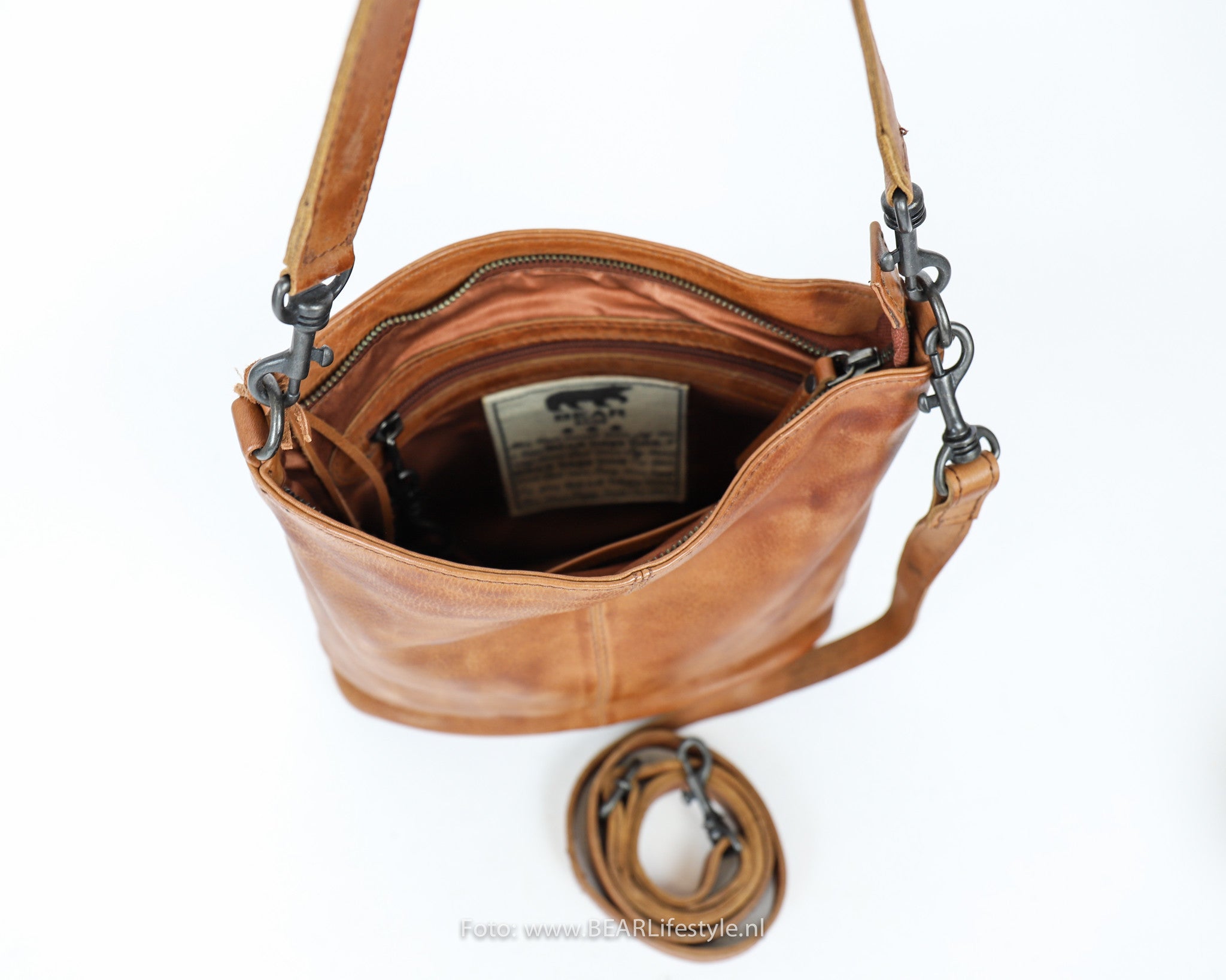 Beuteltasche 'Caprica' cognac - CP 1297