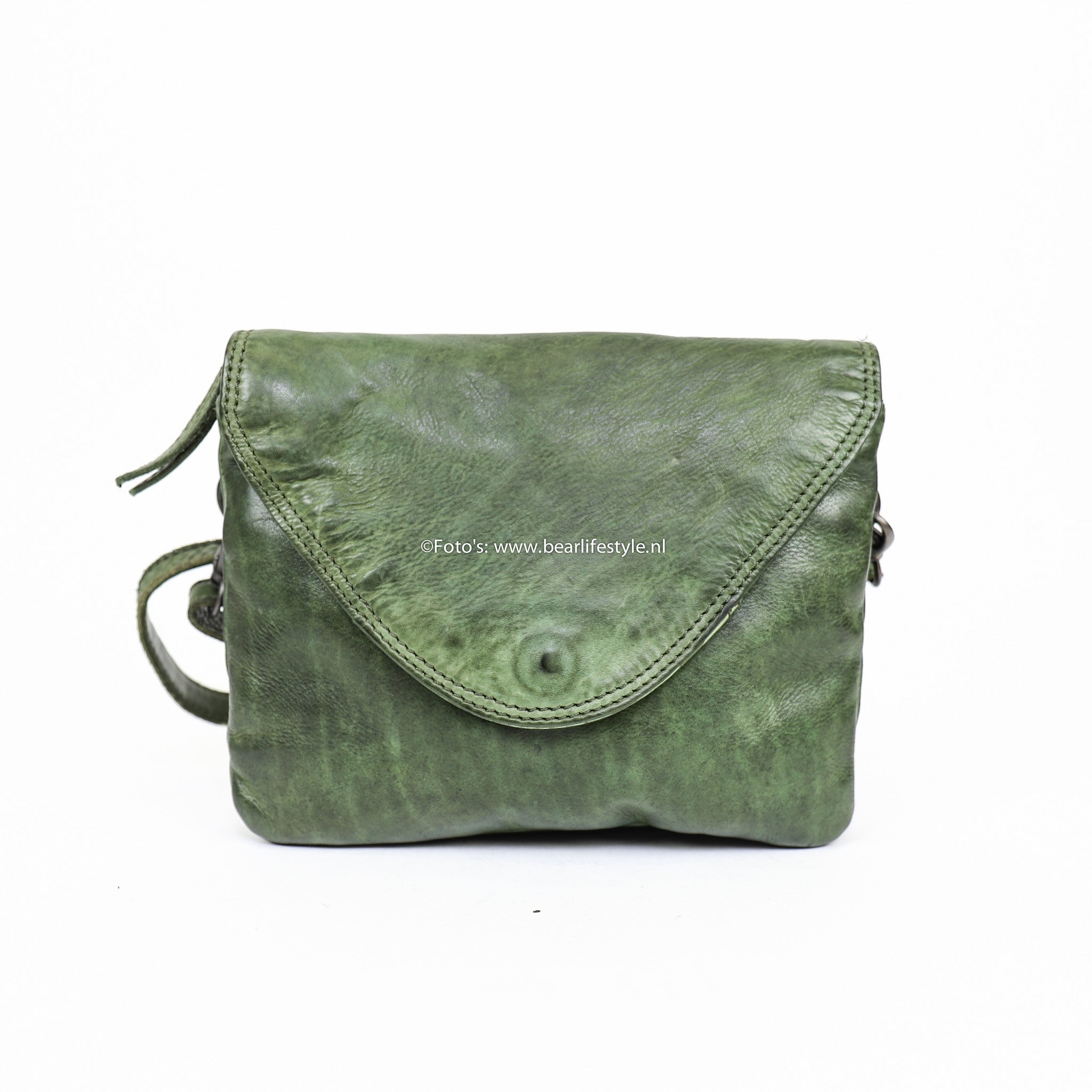 Umschlagtasche 'Mai' grün - CL 36810