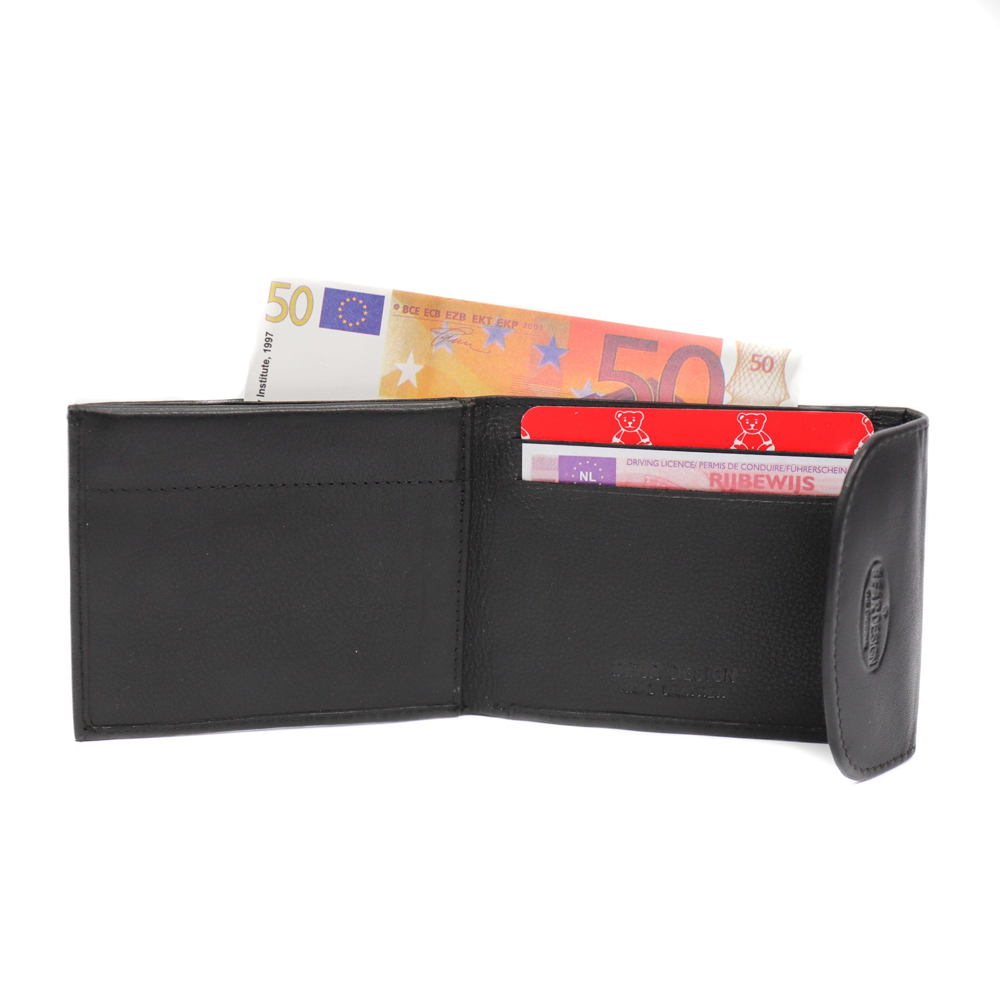 Geldbörse/Squeeze Wallet Schwarz FR8535