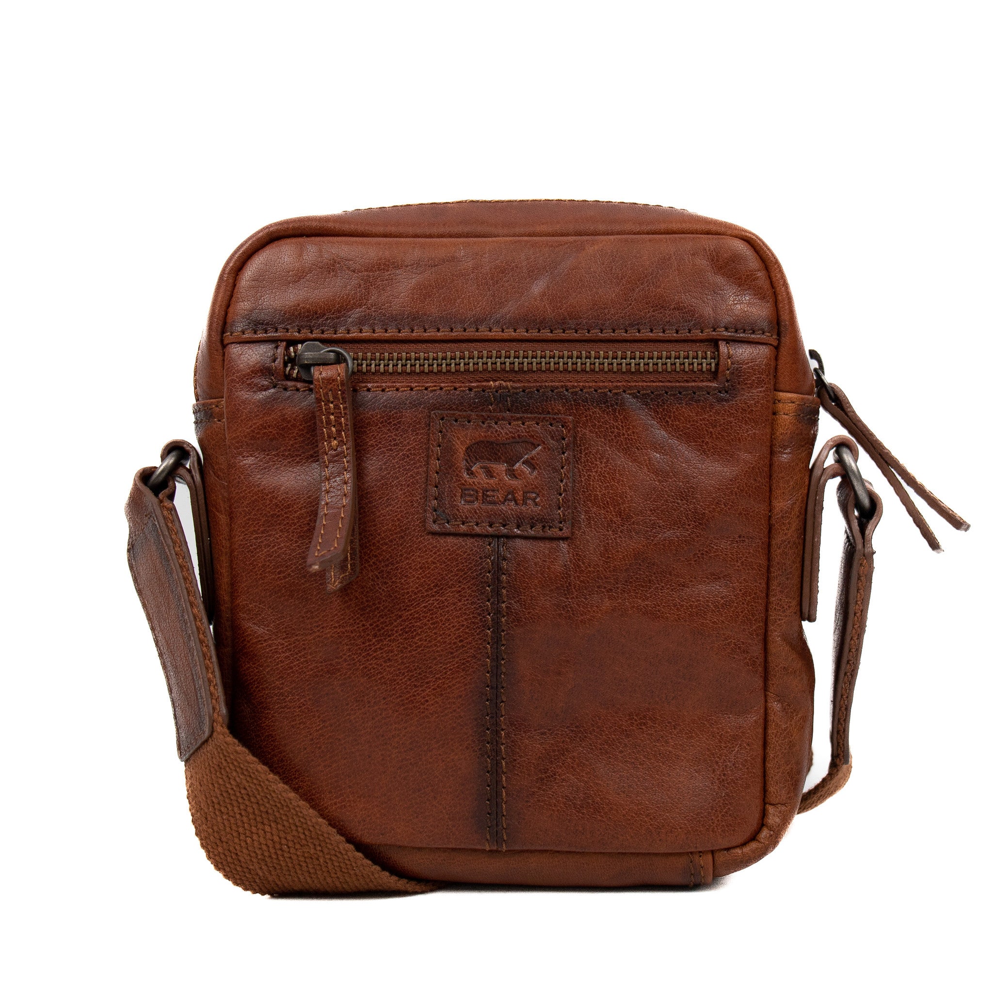 Umhängetasche 'Harry' Cognac - AD 43289