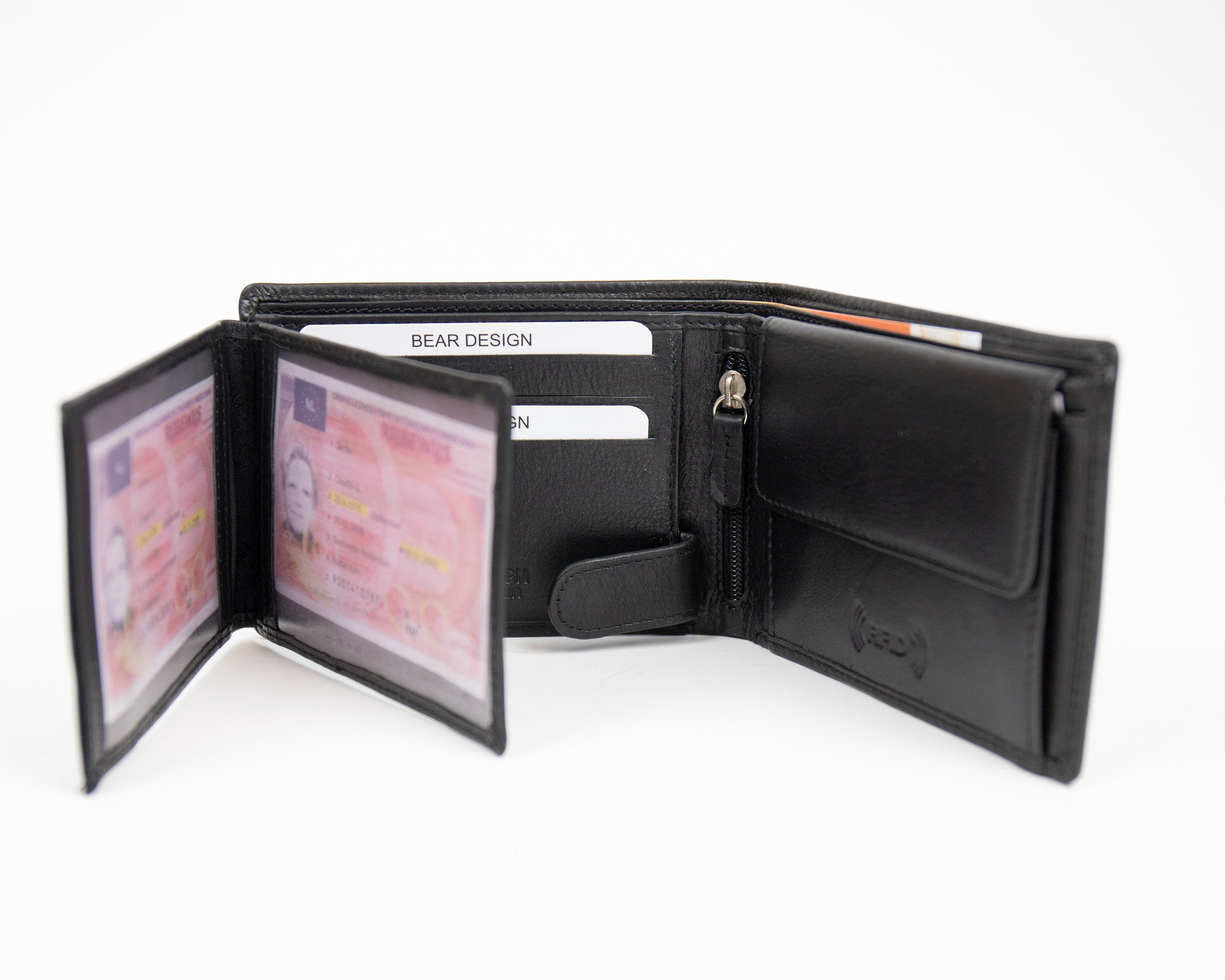 Brieftasche 'Jan' schwarz - FR 7254 RFID