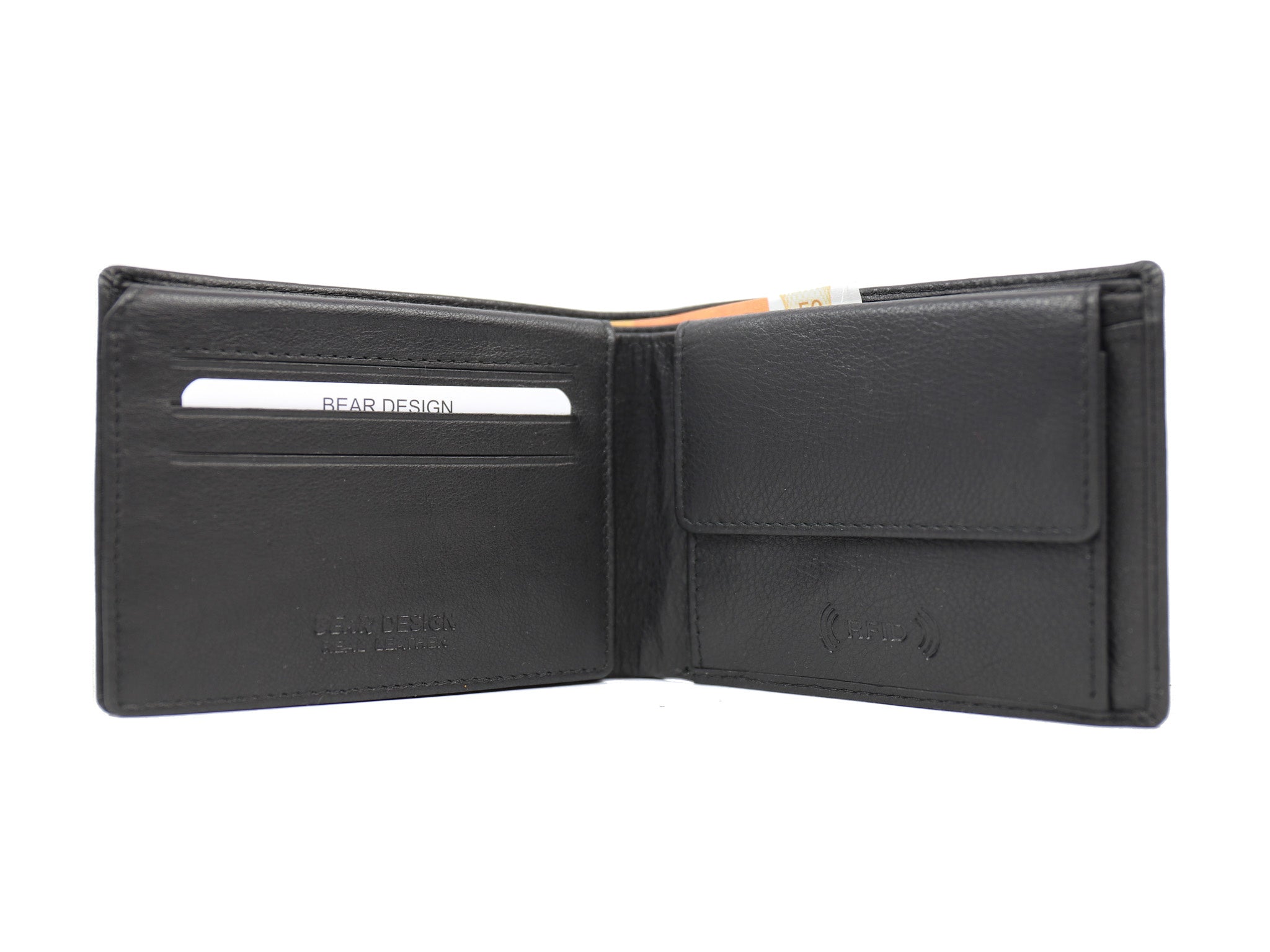 Brieftasche 'Joep' schwarz - FR 7208