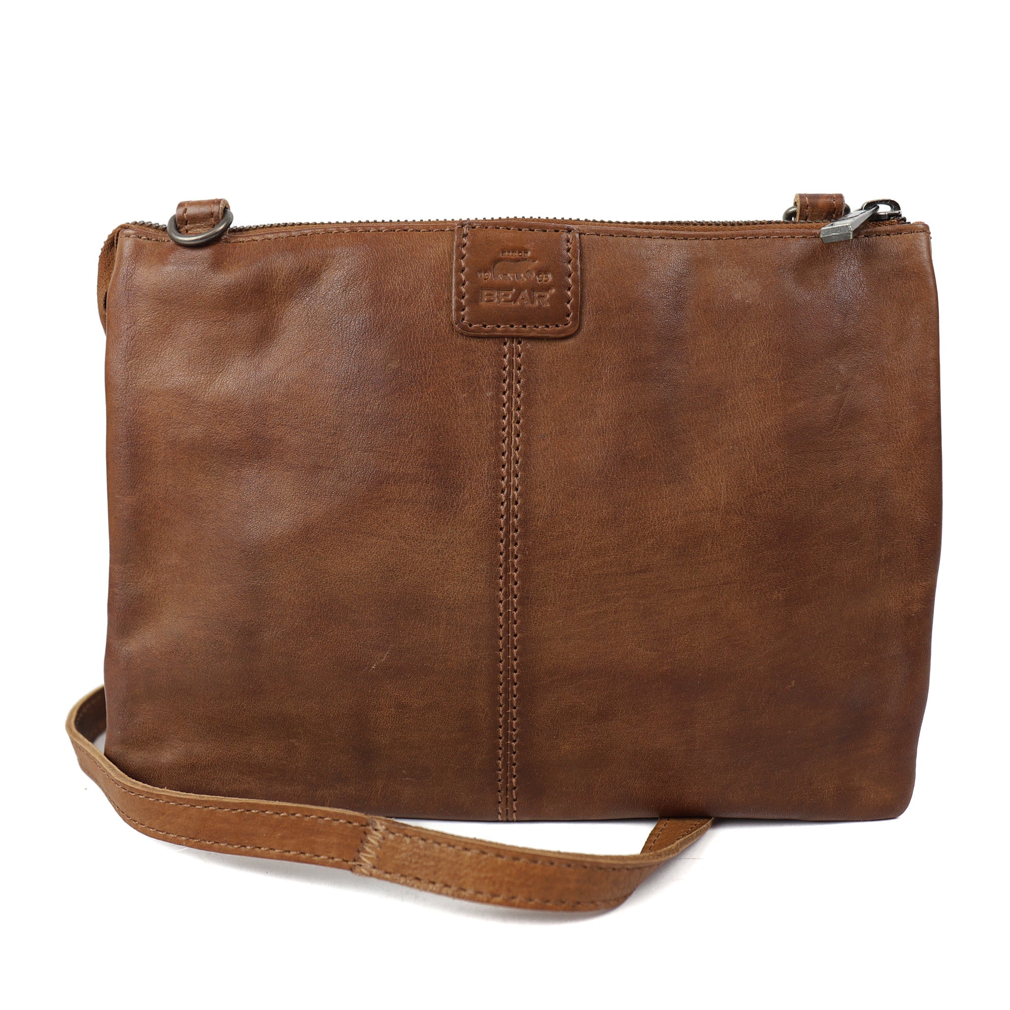 Portemonnaie Tasche 'Uma' XL ​​Cognac