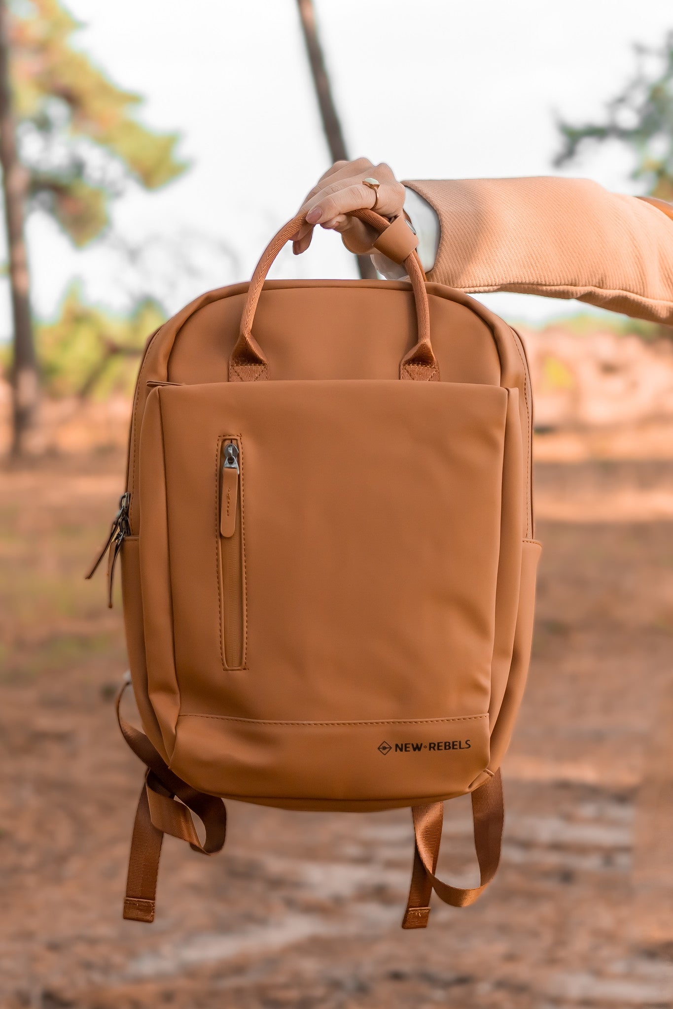 Rucksack 'Harper' Cognac