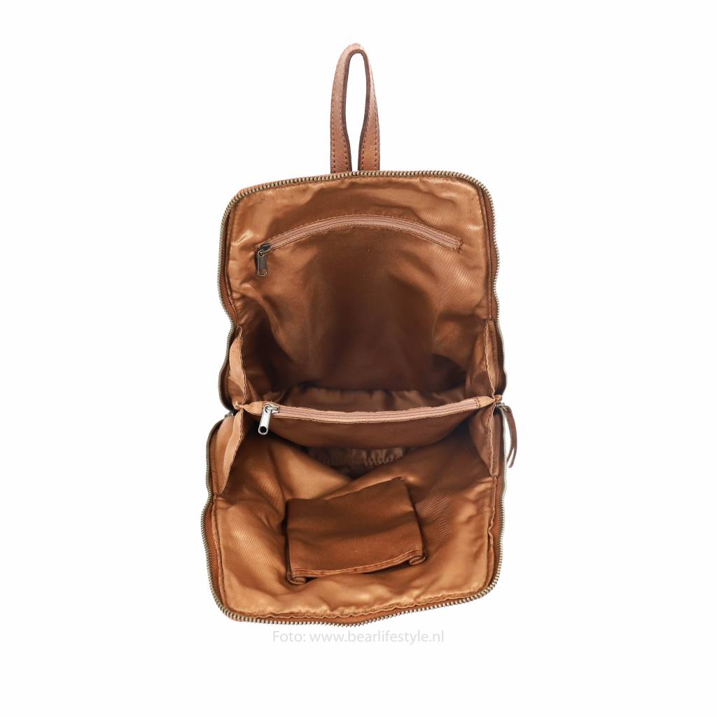 Rucksack 'Iris' Cognac - CL 32852