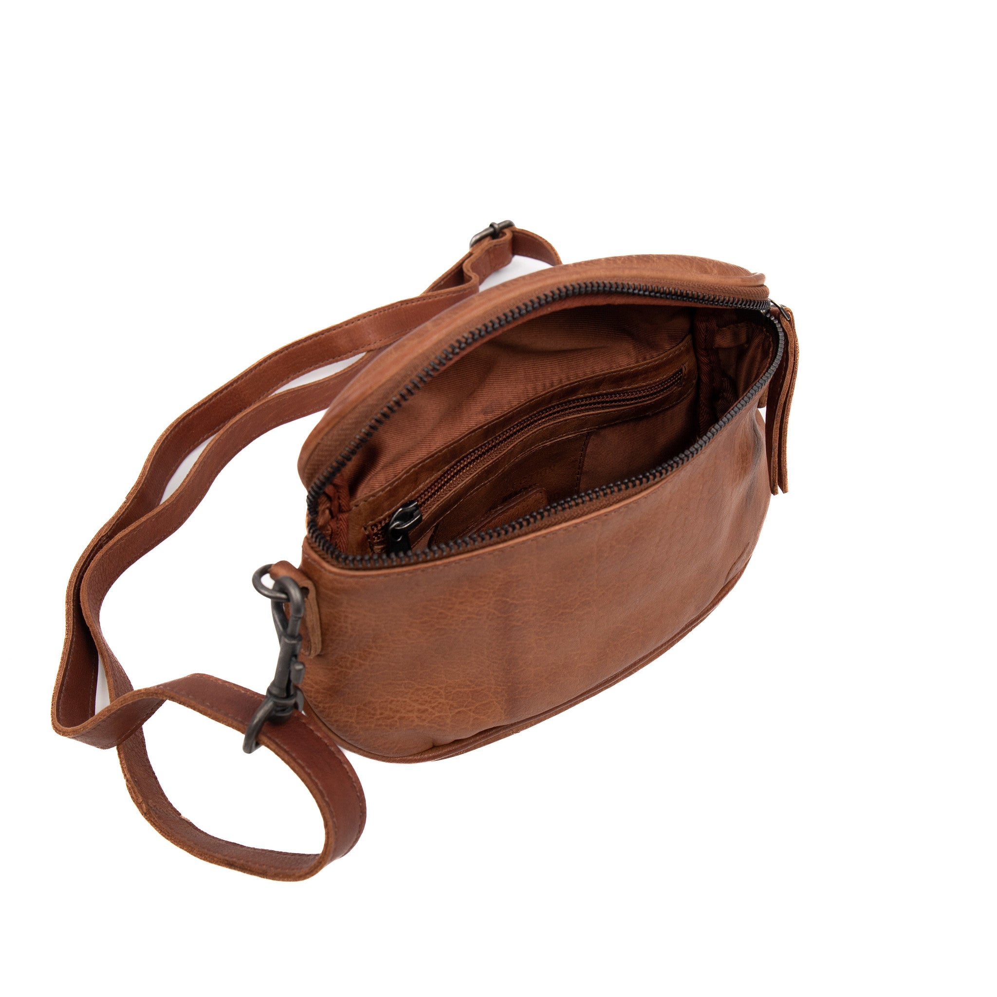 Schulter-/Gürteltasche 'Mick' cognac - CP 2338