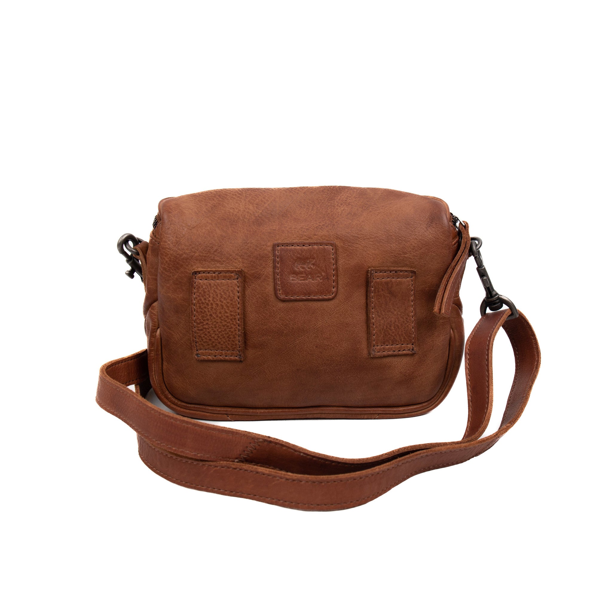 Schulter-/Gürteltasche 'Mick' cognac - CP 2338