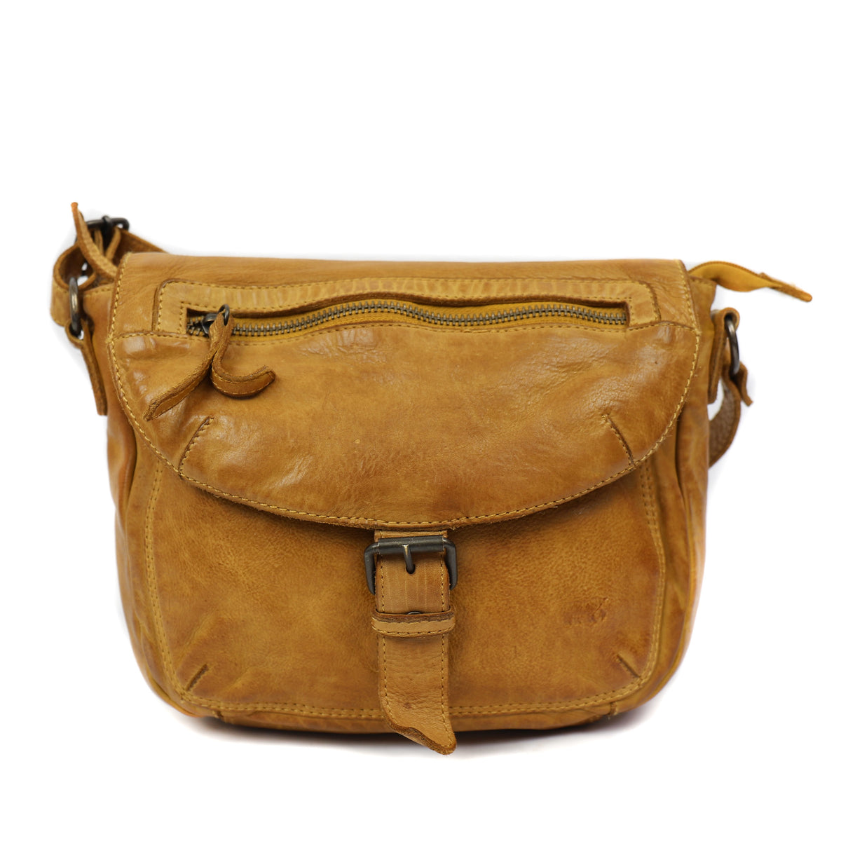 schoudertasje-mattea-okergeel-  