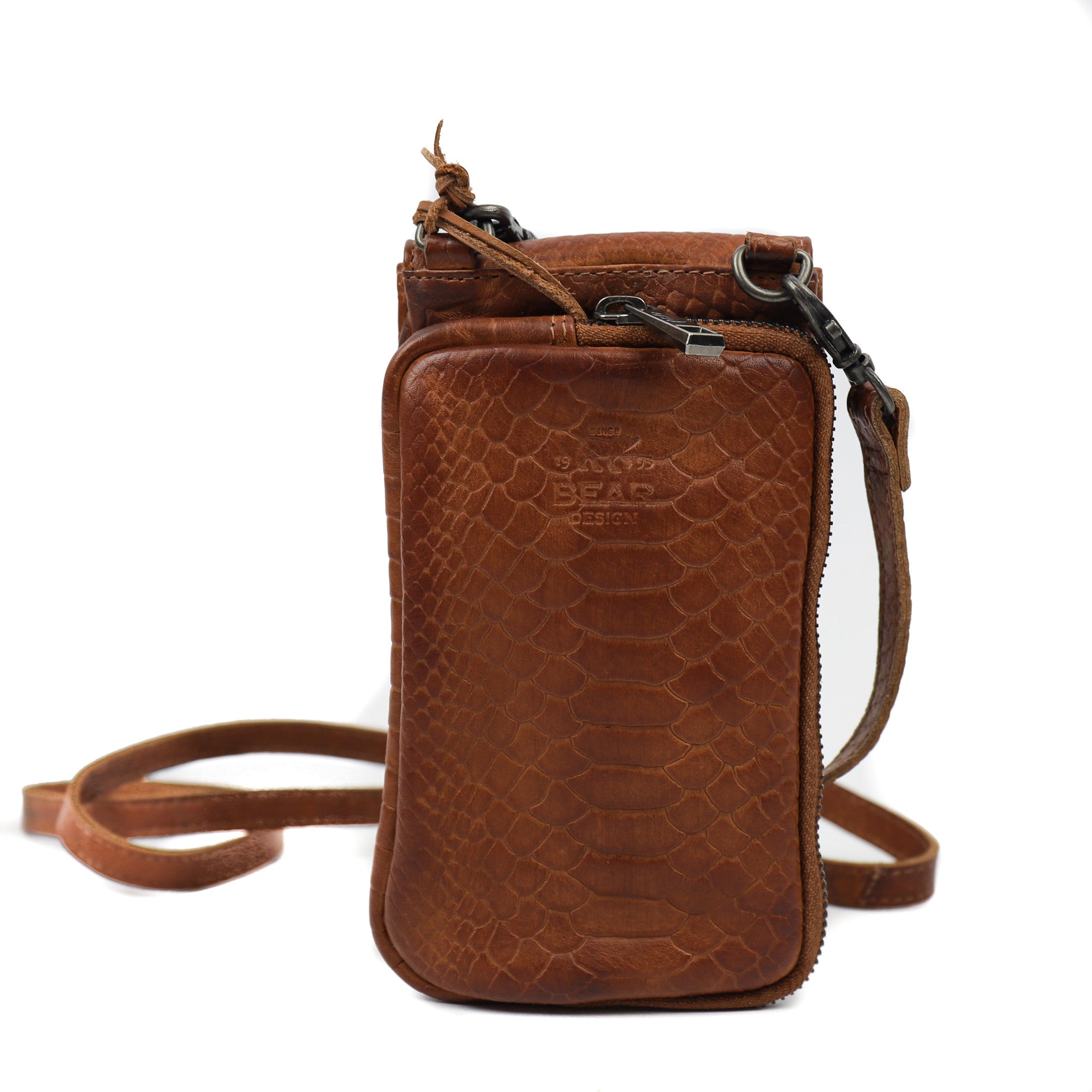 Handytasche 'Elske' Cognac Python - PH 2106